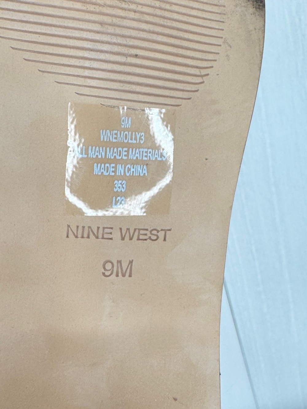 Nine West Emolly Raffia Block Heel Sandals - Picture 11 of 12